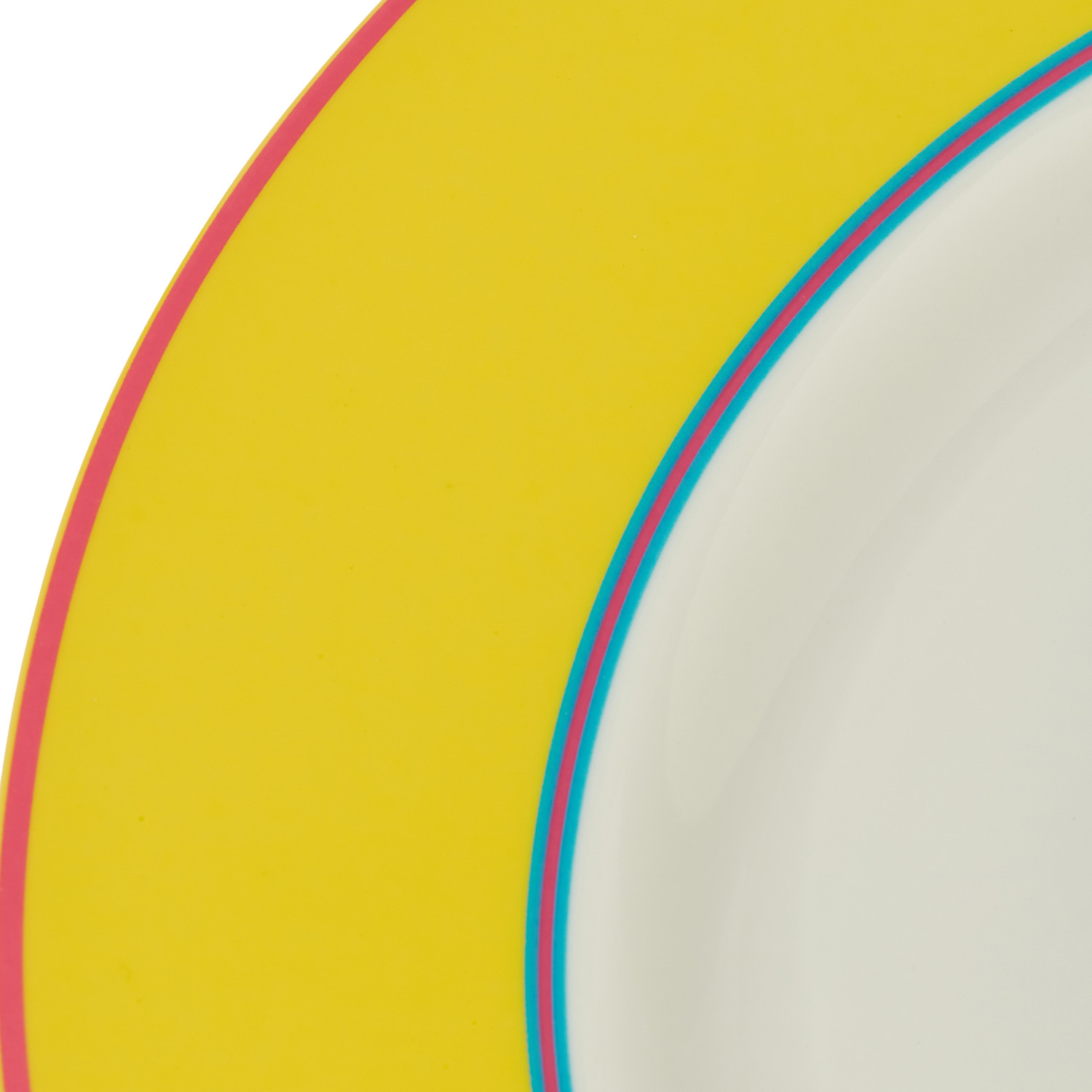 Kit Kemp Calypso Yellow Dinner Plate image number null